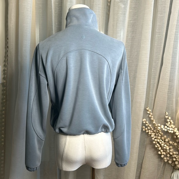 Brushed Softstream lululemon sz 2 light green 1/2 zip - Picture 6 of 8